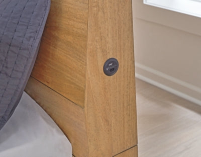 Sherbana King Panel Bed - B833B4