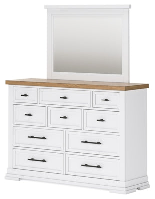 Ashbryn Dresser and Mirror - B844B1