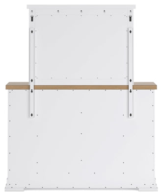 Ashbryn Dresser and Mirror - B844B1