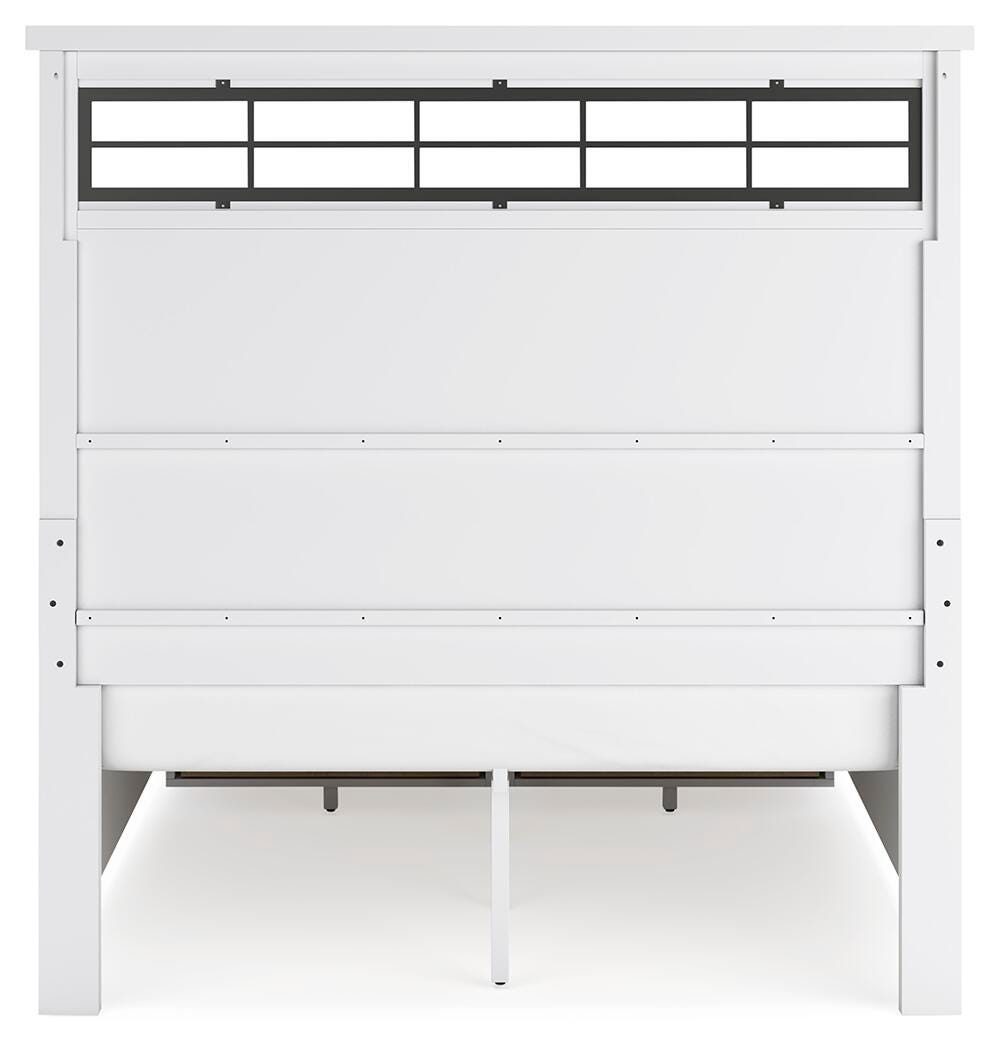 Ashbryn Queen Storage Bed, Dresser, Mirror and Nightstand - B844B8