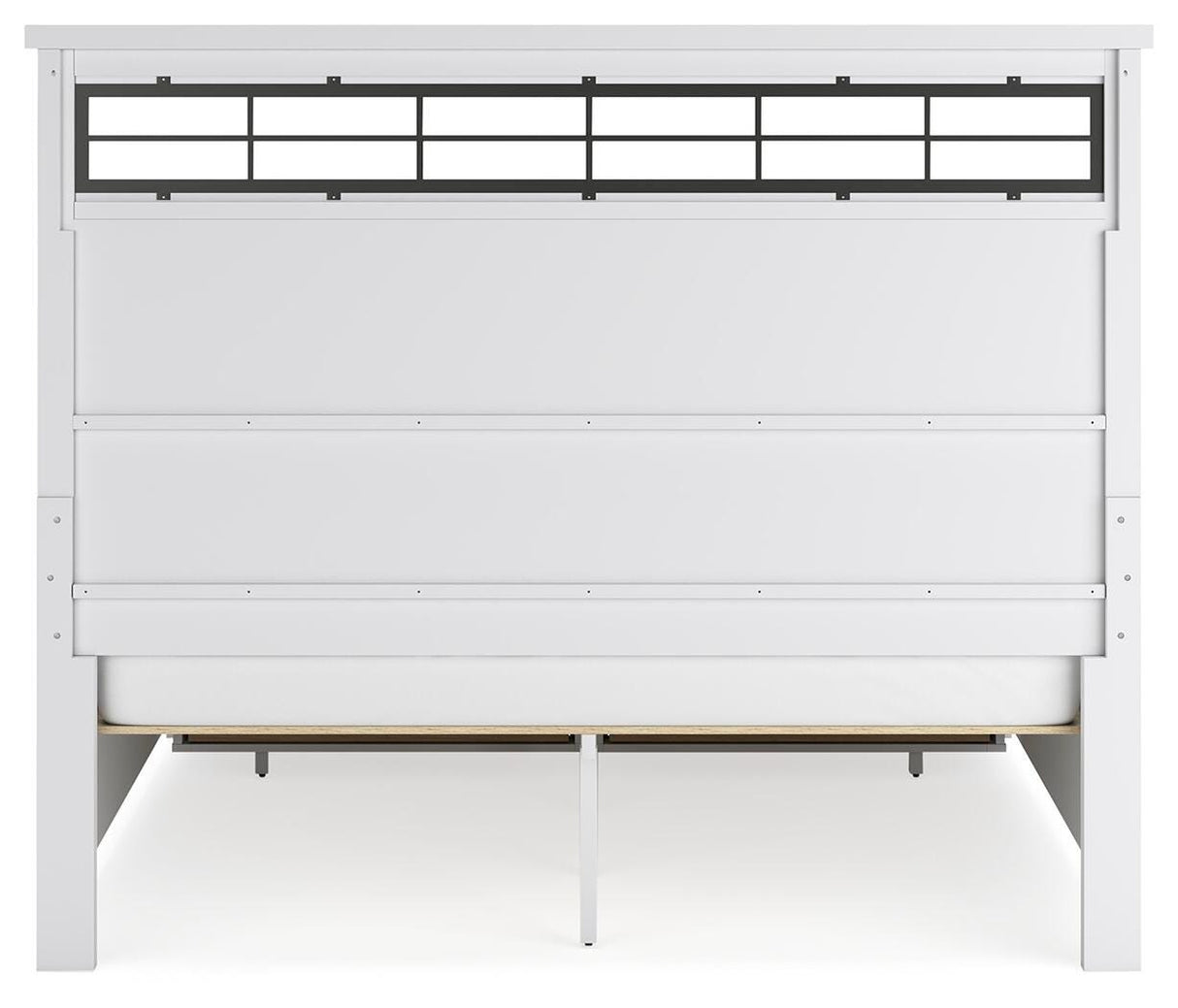 Ashbryn California King Panel Storage Bed, Dresser and Mirror - B844B7