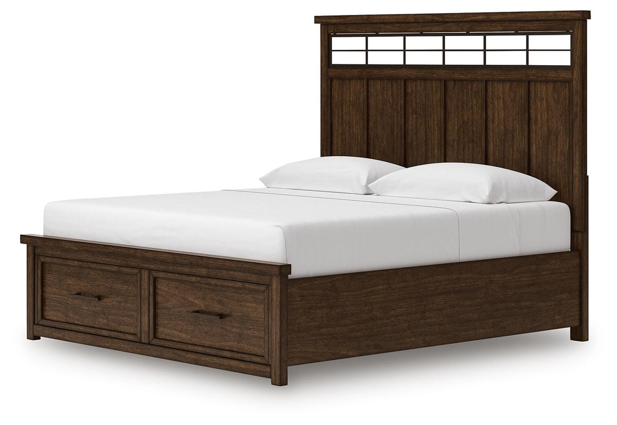 Taffenbrook King Panel Storage Bed - B849B4