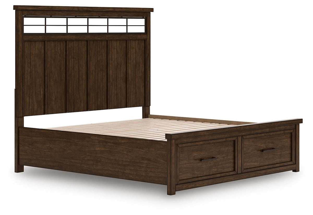 Taffenbrook King Panel Storage Bed - B849B4