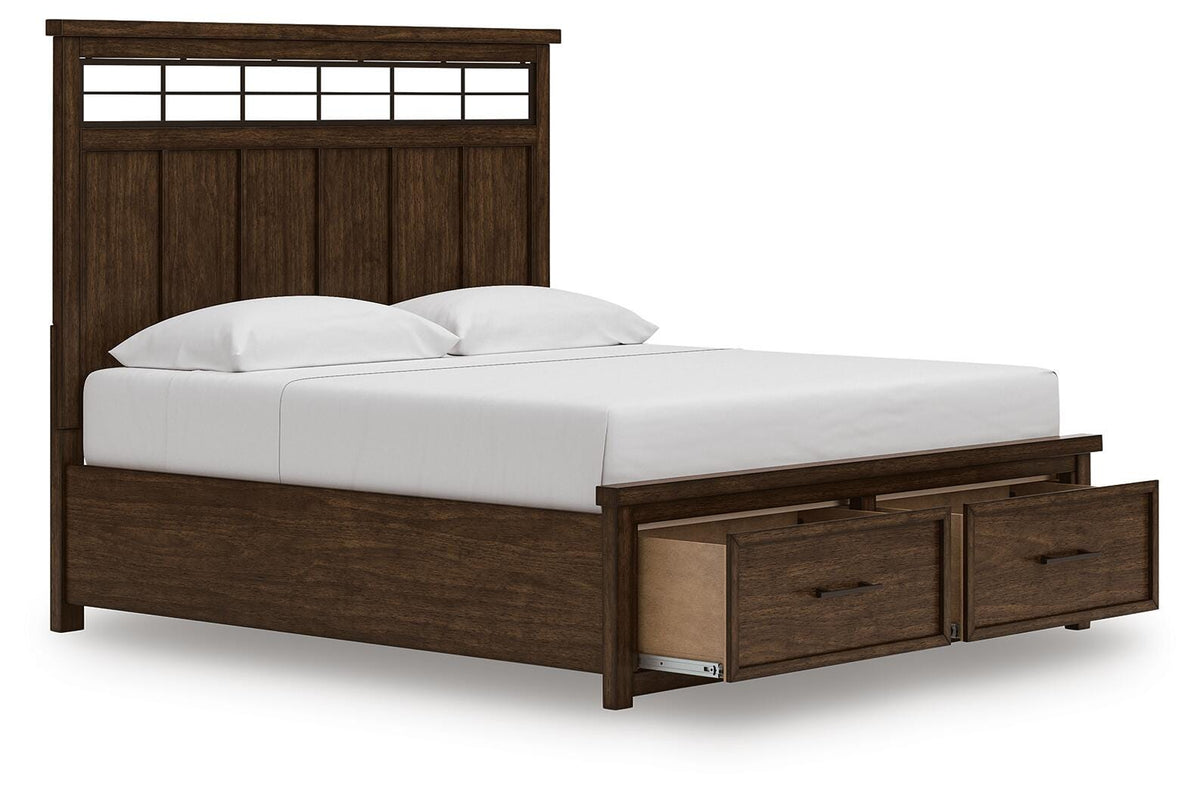Taffenbrook King Panel Storage Bed - B849B4
