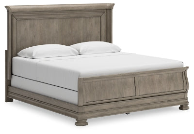 Lexorne King Sleigh Bed - B924B4
