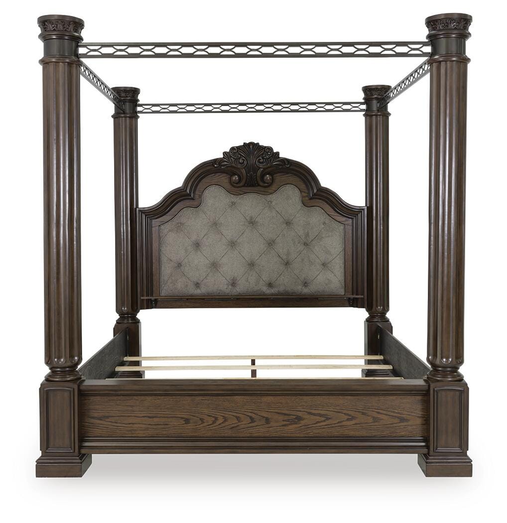 Maylee King Poster Bed and 2 Nightstands - B947B21