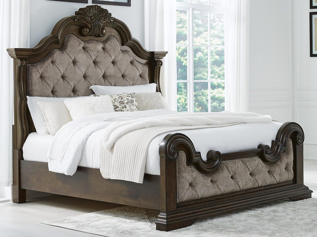 Maylee Queen Upholstered Bed - B947B2