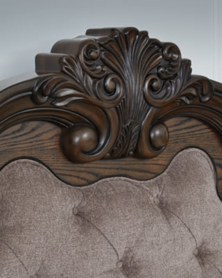 Maylee Queen Upholstered Bed - B947B2