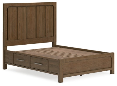 Cabalynn Queen Panel Bed with Storage - B974B4