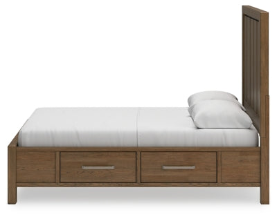 Cabalynn Queen Panel Bed with Storage - B974B4