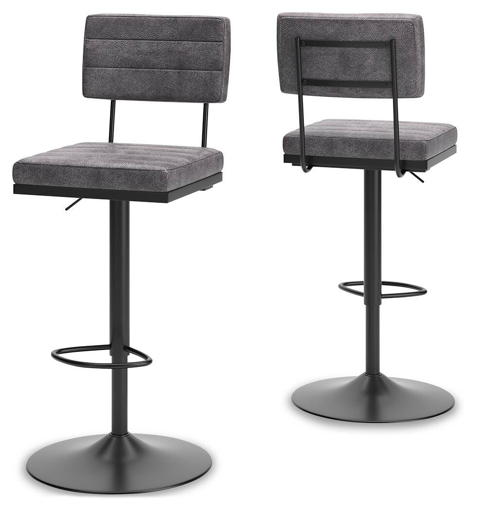 Strumford Bar Height Bar Stool (Set of 2) - D119-630X2