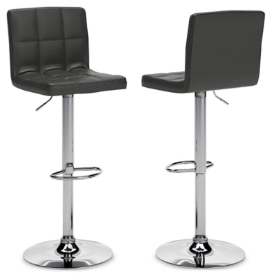 Bellatier Adjustable Height Bar Stool (Set of 2) - D120-130X2