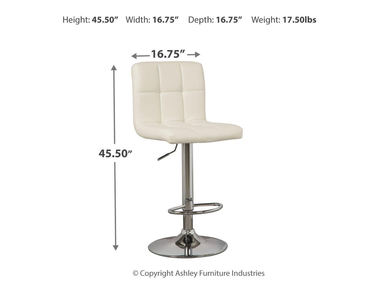 Bellatier Adjustable Height Bar Stool (Set of 2) - D120-230X2