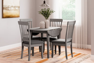 Shullden Dining Table and 4 Chairs - D194D1
