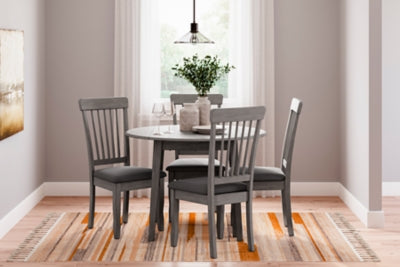 Shullden Dining Table and 4 Chairs - D194D1