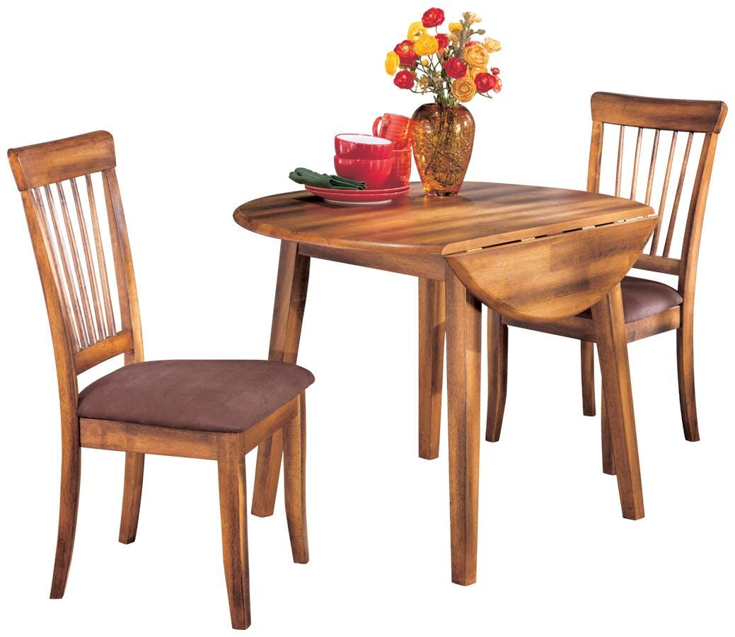 Berringer Dining Table and 2 Chairs - D199D16