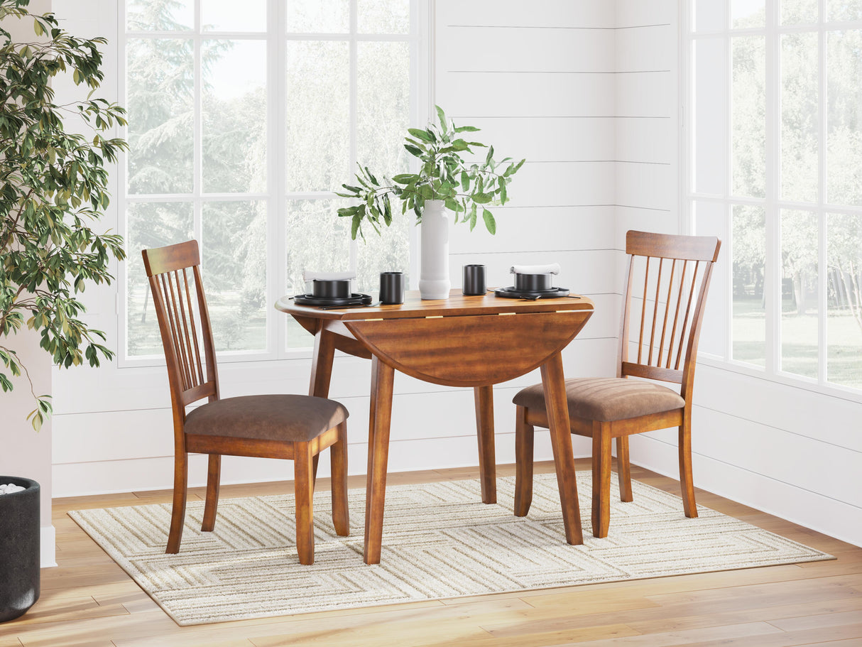 Berringer Dining Table and 2 Chairs - D199D16