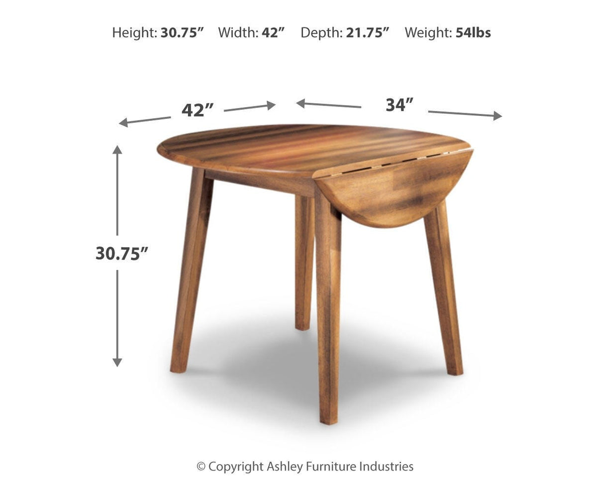 Berringer Dining Drop Leaf Table - D199-15