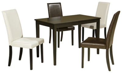 Kimonte Dining Table and 4 Chairs - D250D5