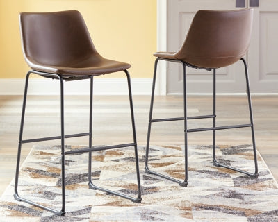 Centiar Pub Height Bar Stool (Set of 2) - D372-130X2