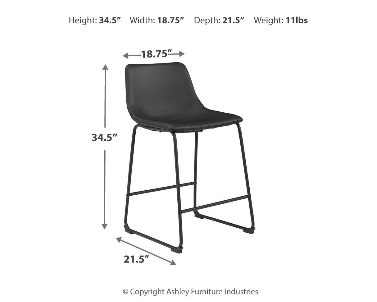 Centiar Counter Height Bar Stool - D372-624