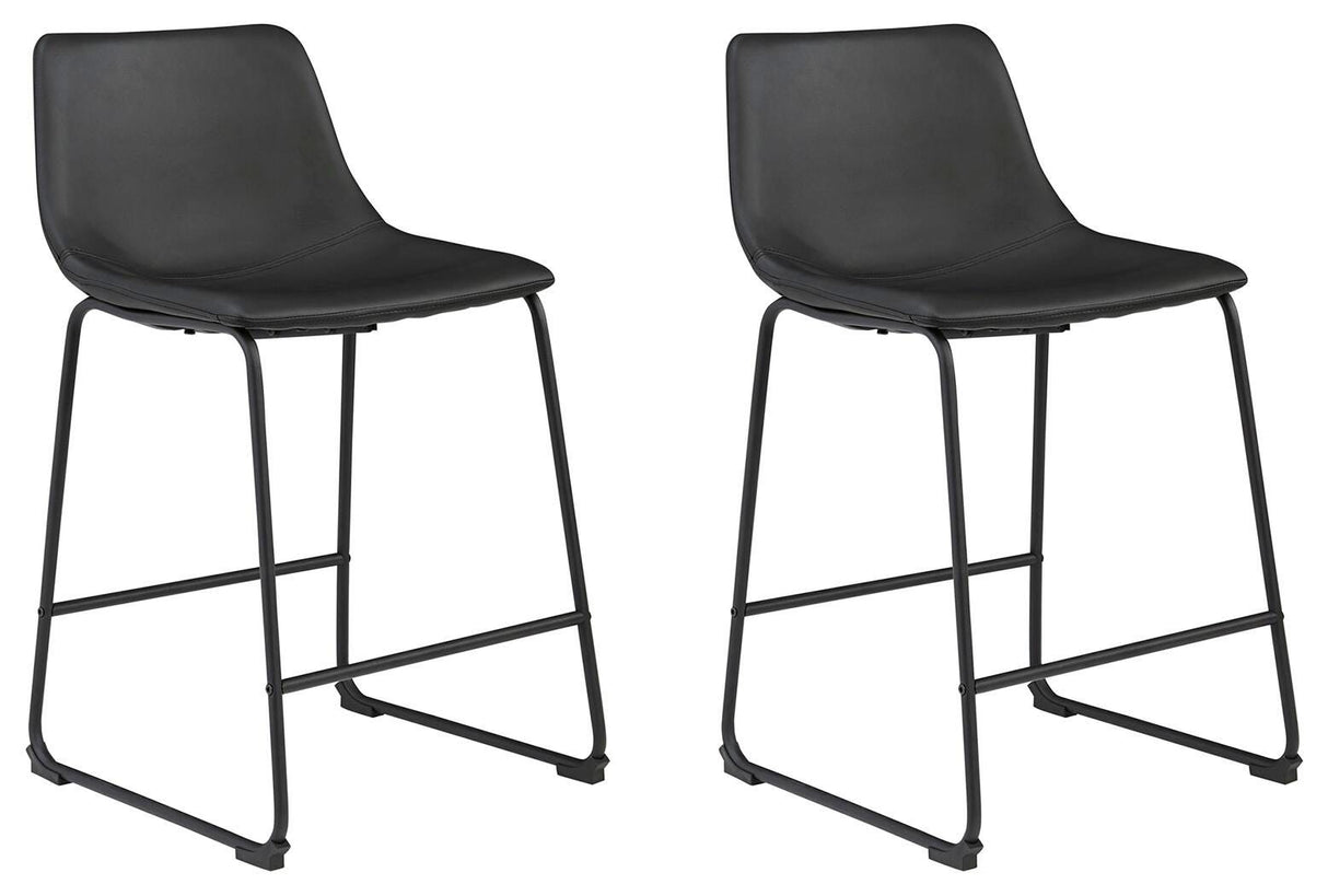 Centiar Counter Height Bar Stool (Set of 2) - D372-624X2