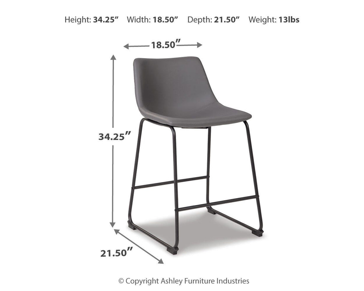 Centiar Counter Height Bar Stool - D372-824