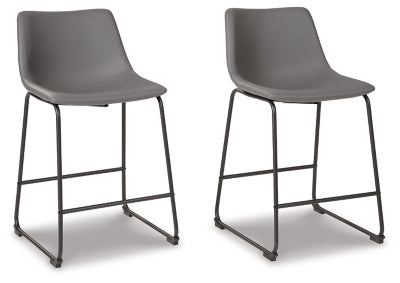 Centiar Counter Height Bar Stool (Set of 2) - D372-824X2