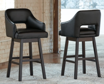 Tallenger Bar Height Bar Stool (Set of 2) - D380-930X2