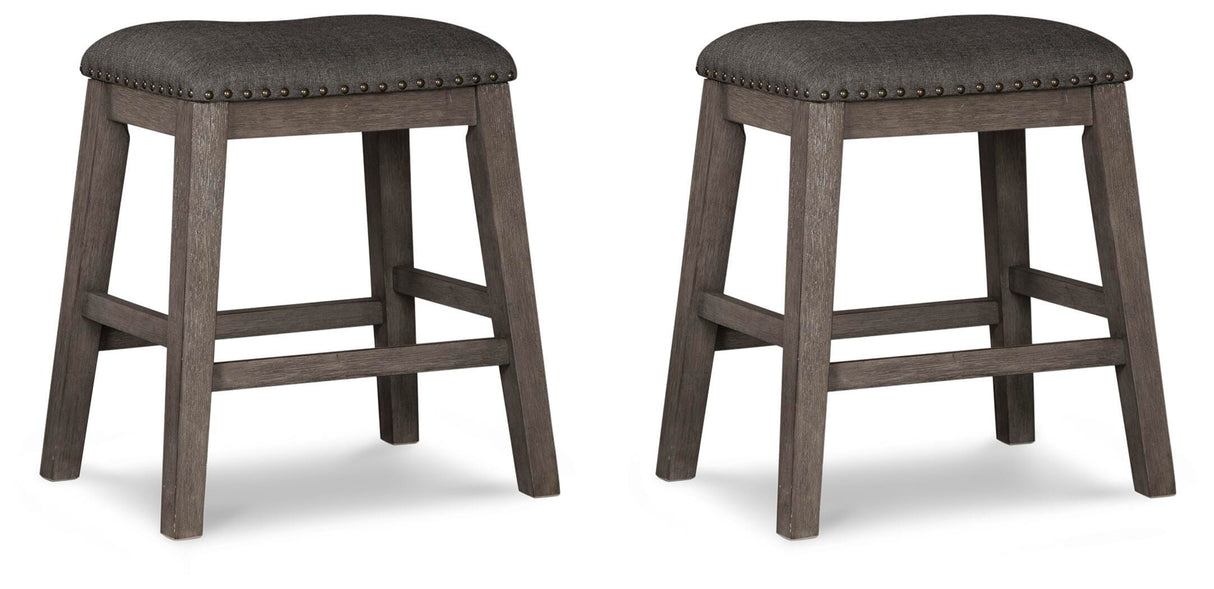 Caitbrook Counter Height Upholstered Bar Stool - D388-024