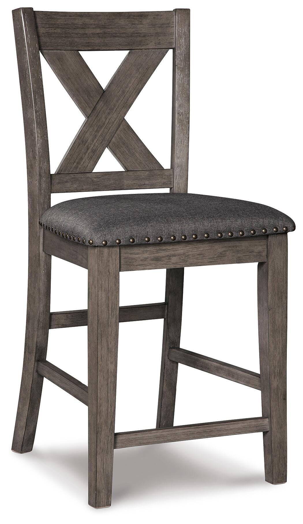 Caitbrook Counter Height Upholstered Bar Stool - D388-124
