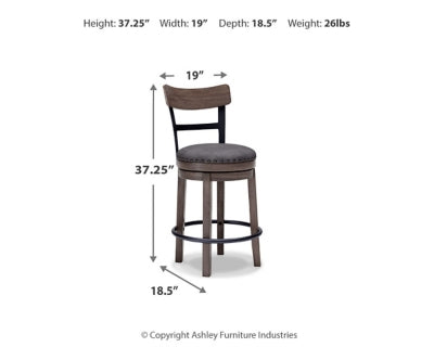 Caitbrook Counter Height Bar Stool - D388-224