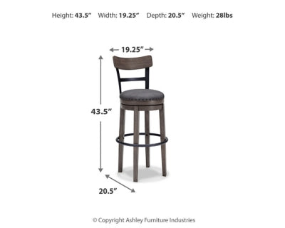Caitbrook Bar Height Bar Stool - D388-230
