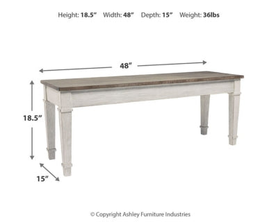 ZBENCH D394-00 SKEMPTON BENCH - D394-00
