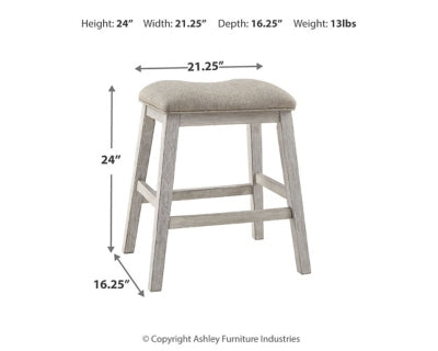 Skempton Counter Height Bar Stool - D394-024