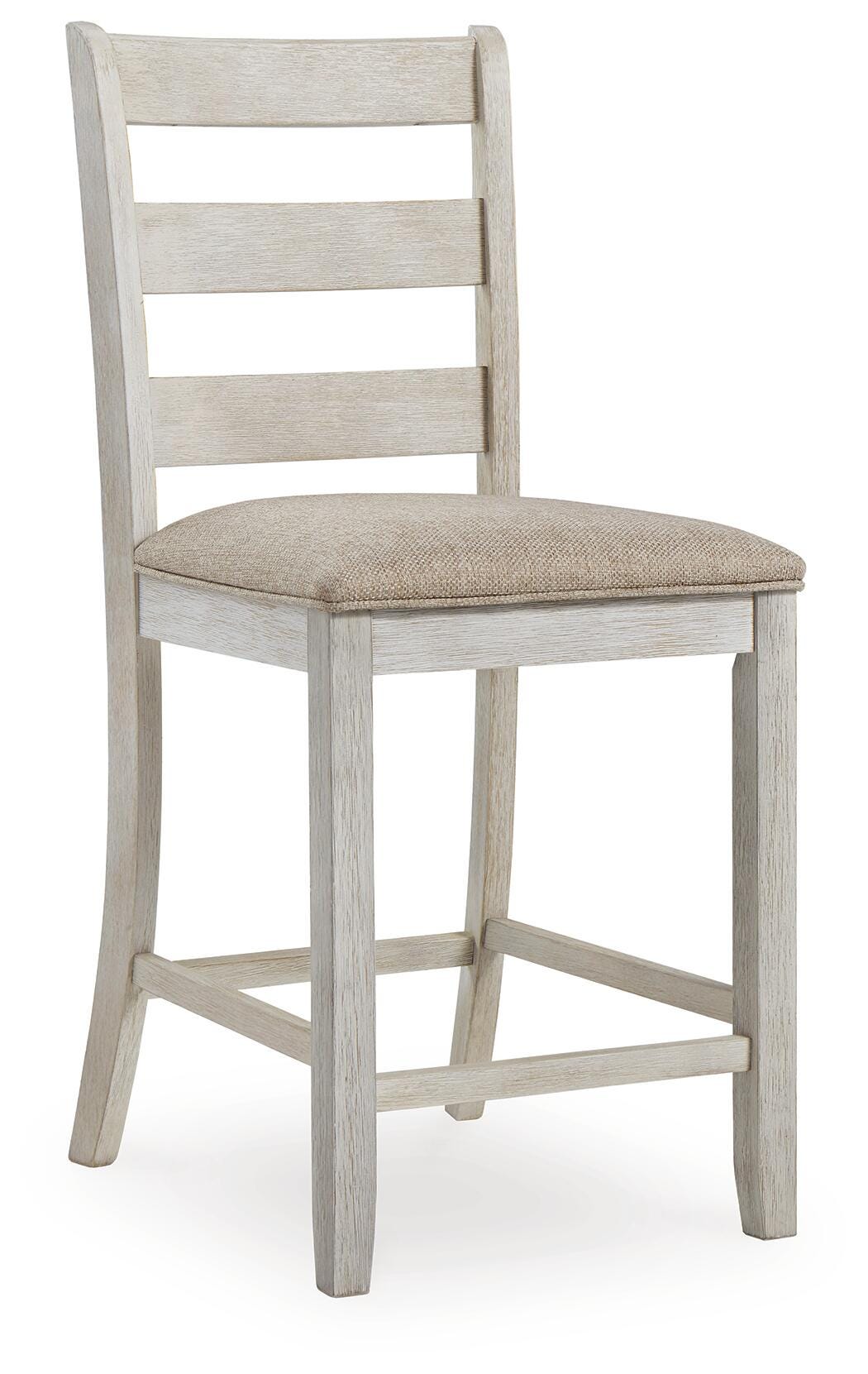 Skempton Counter Height Dining Table and 6 Barstools - D394D8