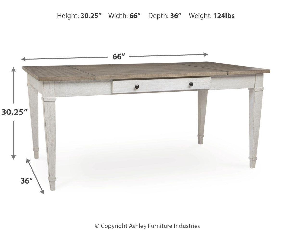 Skempton Dining Table - D394-25