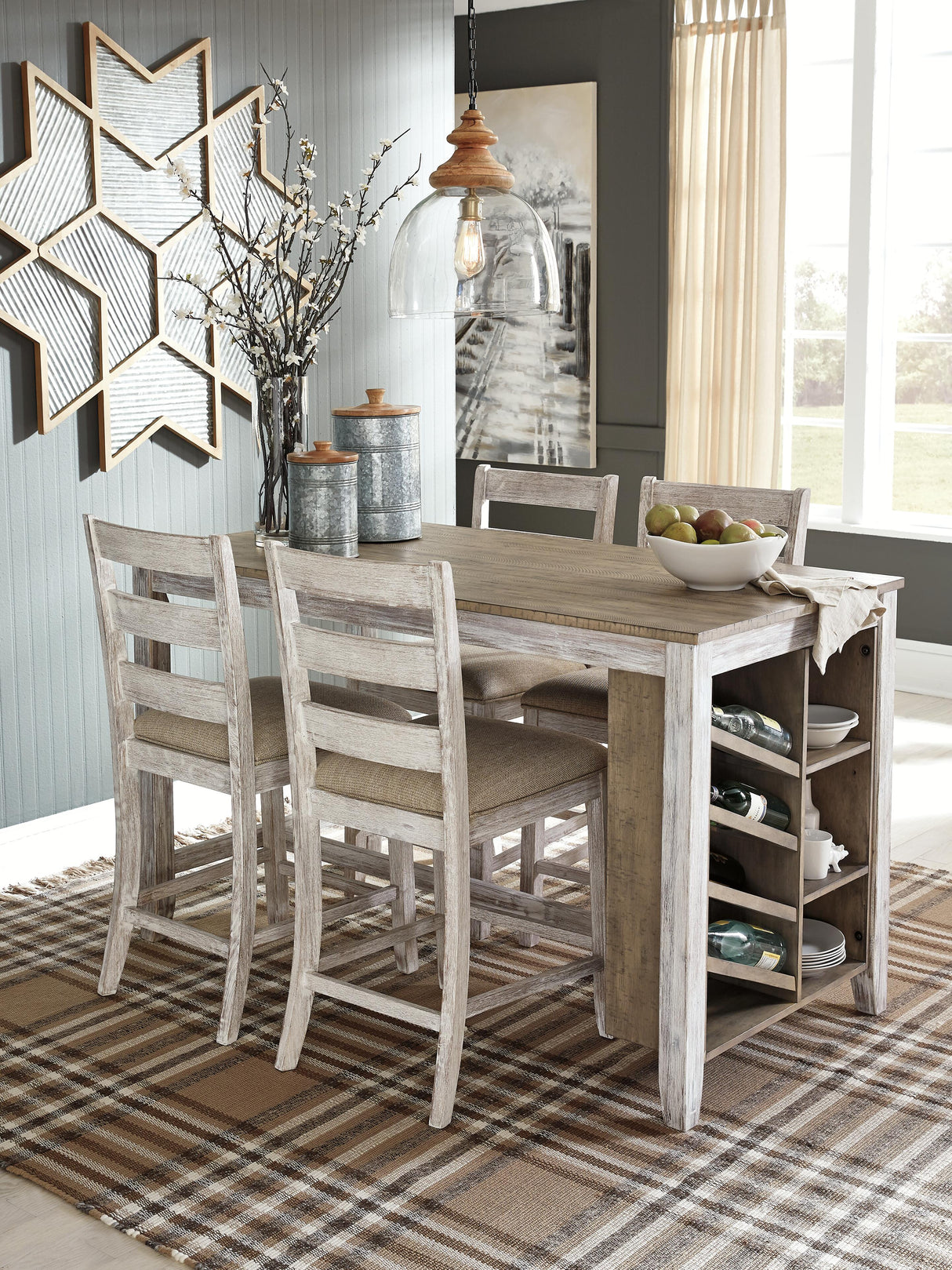 Skempton Counter Height Dining Table - D394-32