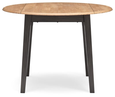 Gesthaven Dining Table and 2 Chairs - D396D4