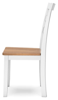 Gesthaven Dining Table and 2 Chairs - D398D4