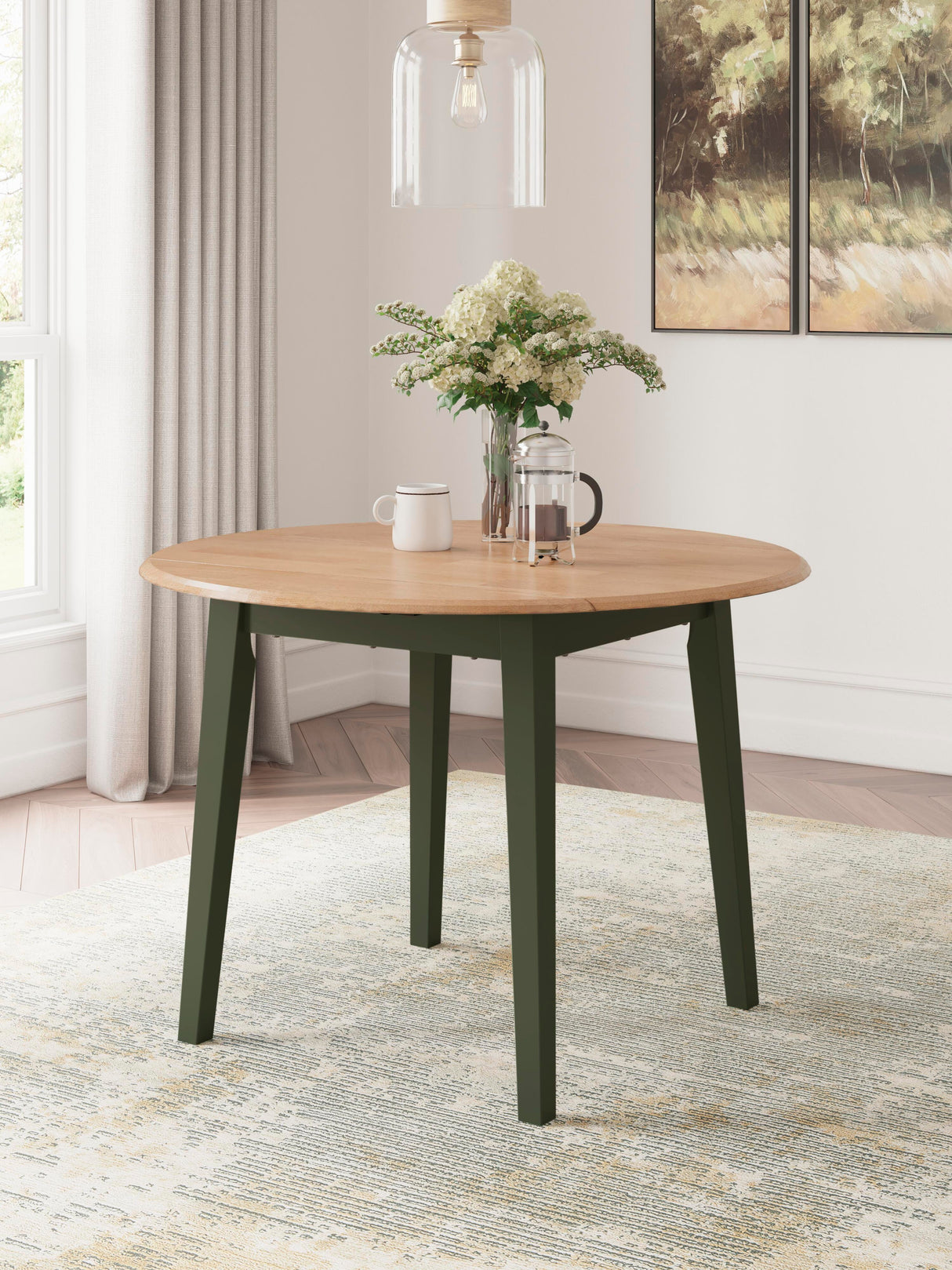Gesthaven Dining Drop Leaf Table - D401-15