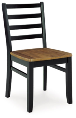 Blondon Dining Table and 6 Chairs (Set of 7) - D413-425