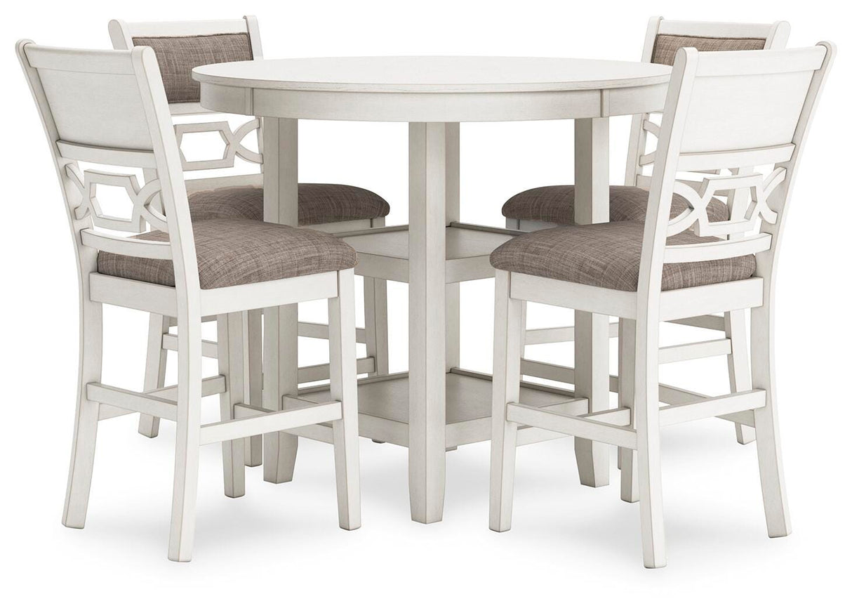 Erinberg Counter Height Dining Table and 4 Barstools (Set of 5) - D423-223