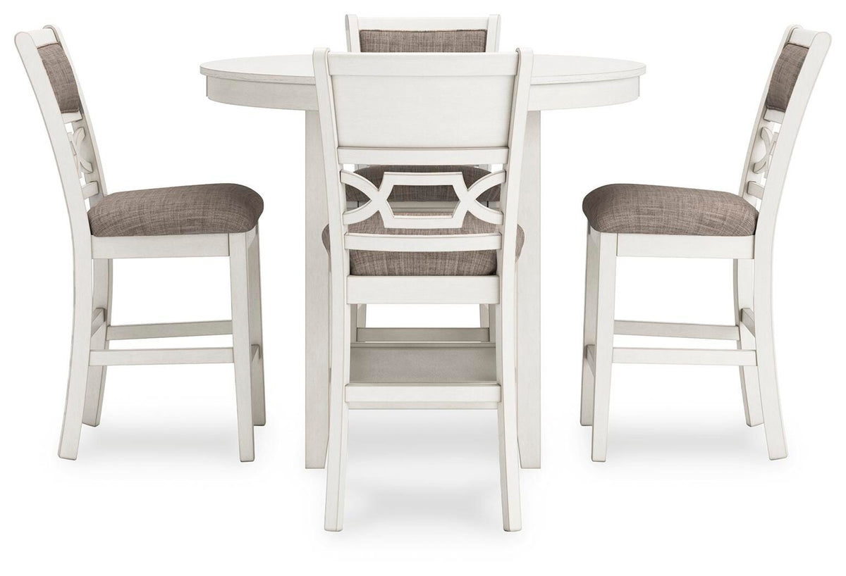 Erinberg Counter Height Dining Table and 4 Barstools (Set of 5) - D423-223