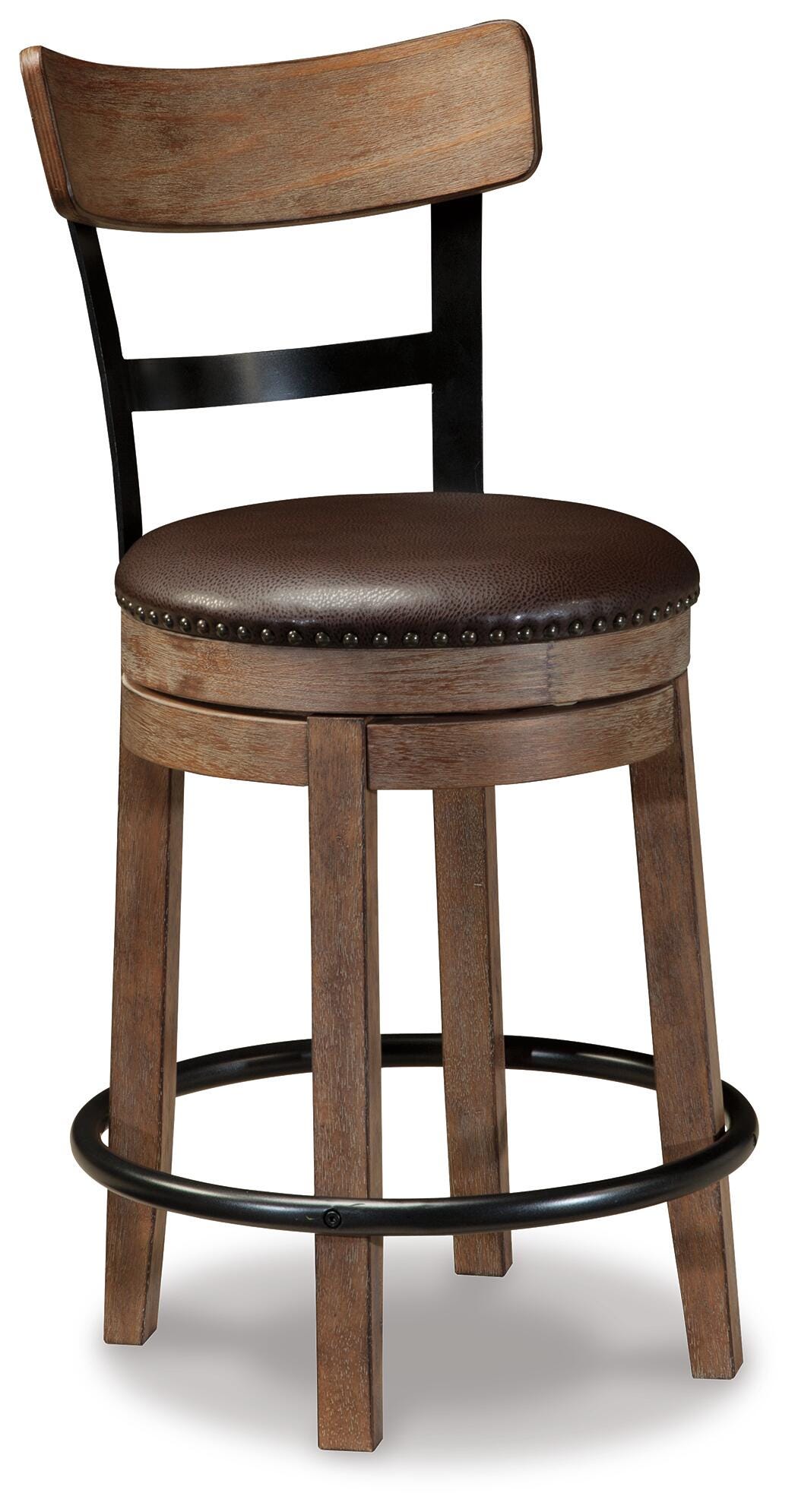 Pinnadel Counter Height Bar Stool (Set of 2) - D542-124X2