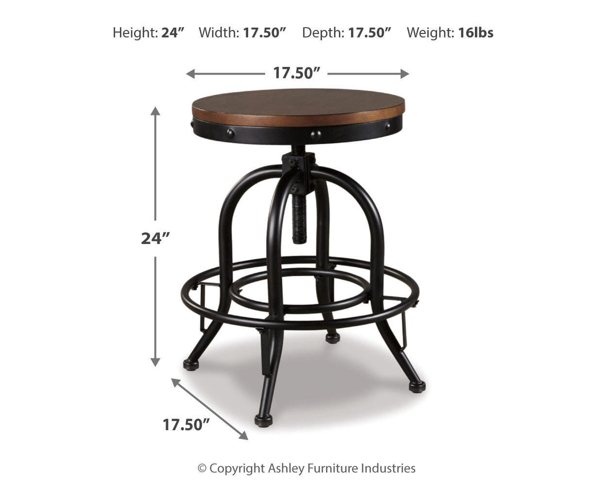 Valebeck Counter Height Bar Stool (Set of 2) - D546-224X2