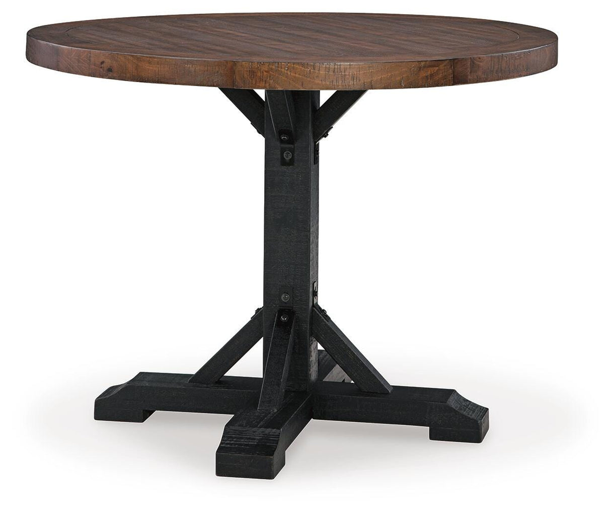 Valebeck Counter Height Dining Table and 6 Barstools - D546D34