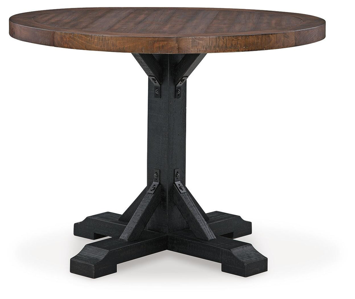 Valebeck Counter Height Dining Table and 6 Barstools - D546D34