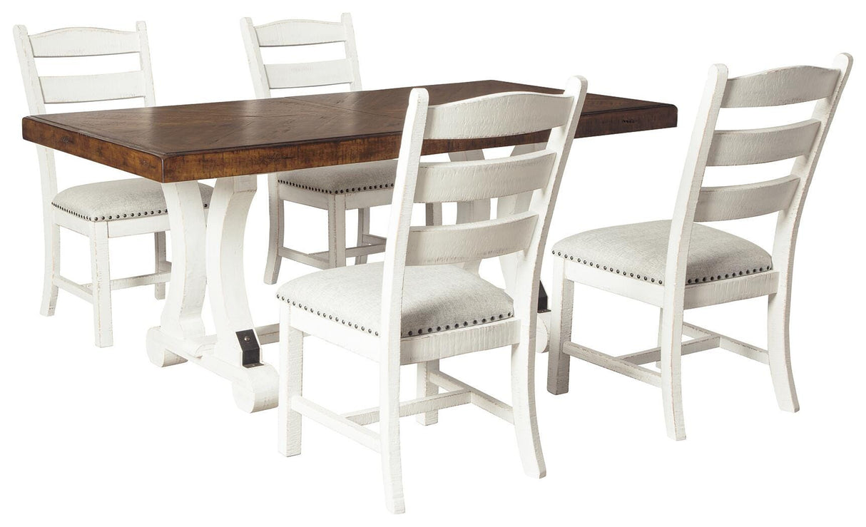 Valebeck Dining Table and 4 Chairs - D546D2