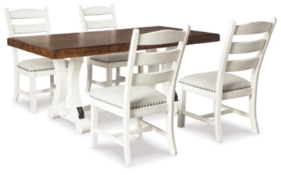 Valebeck Dining Table and 4 Chairs - D546D2